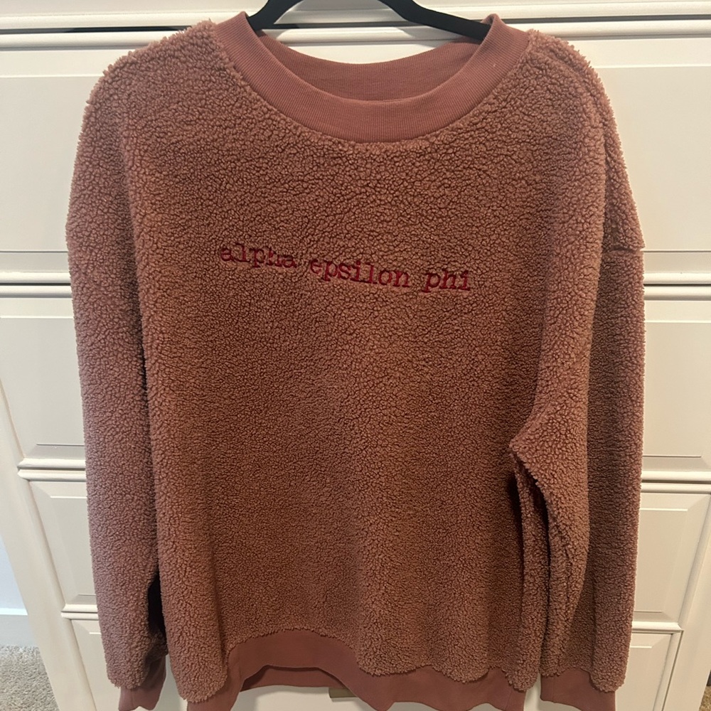Alpha Epsilon Phi (aephi) Sherpa crewneck